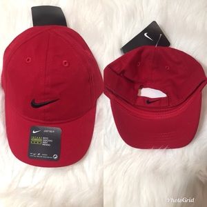 red infant hat